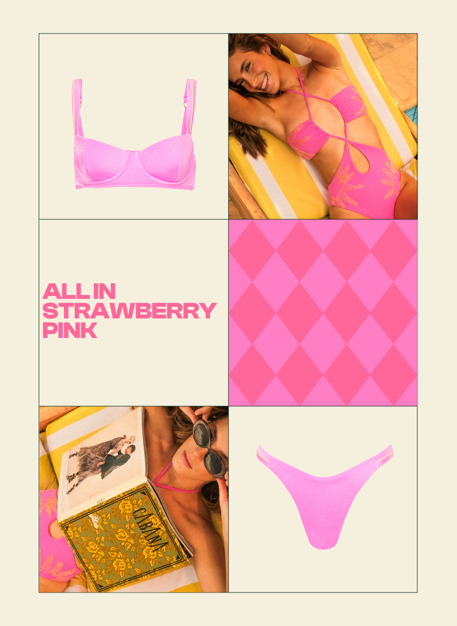 All in Strawberry Pink