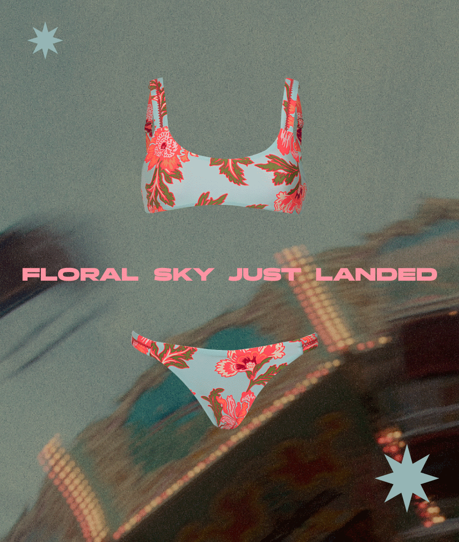 Floral Sky Just Landed 
