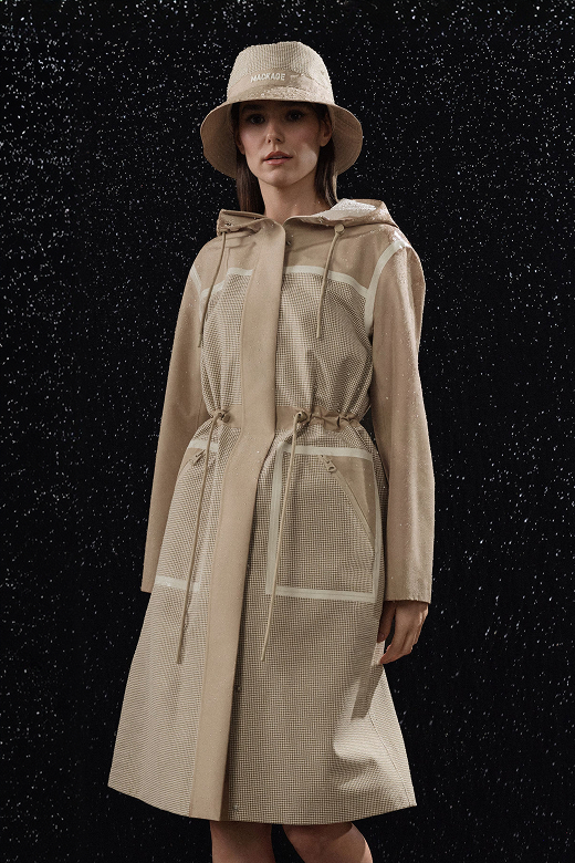 JANA-HT Long 3-Layer Tech Coat for Women
