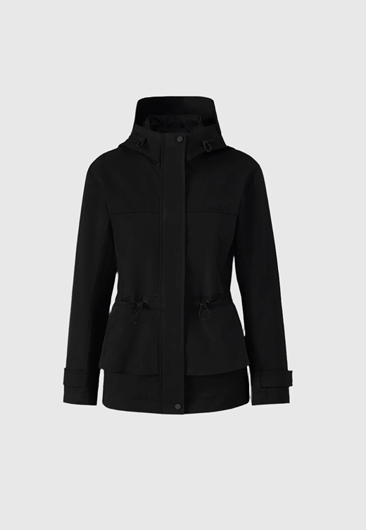 KAORI-LVS Hybrid jacket with peplum detail