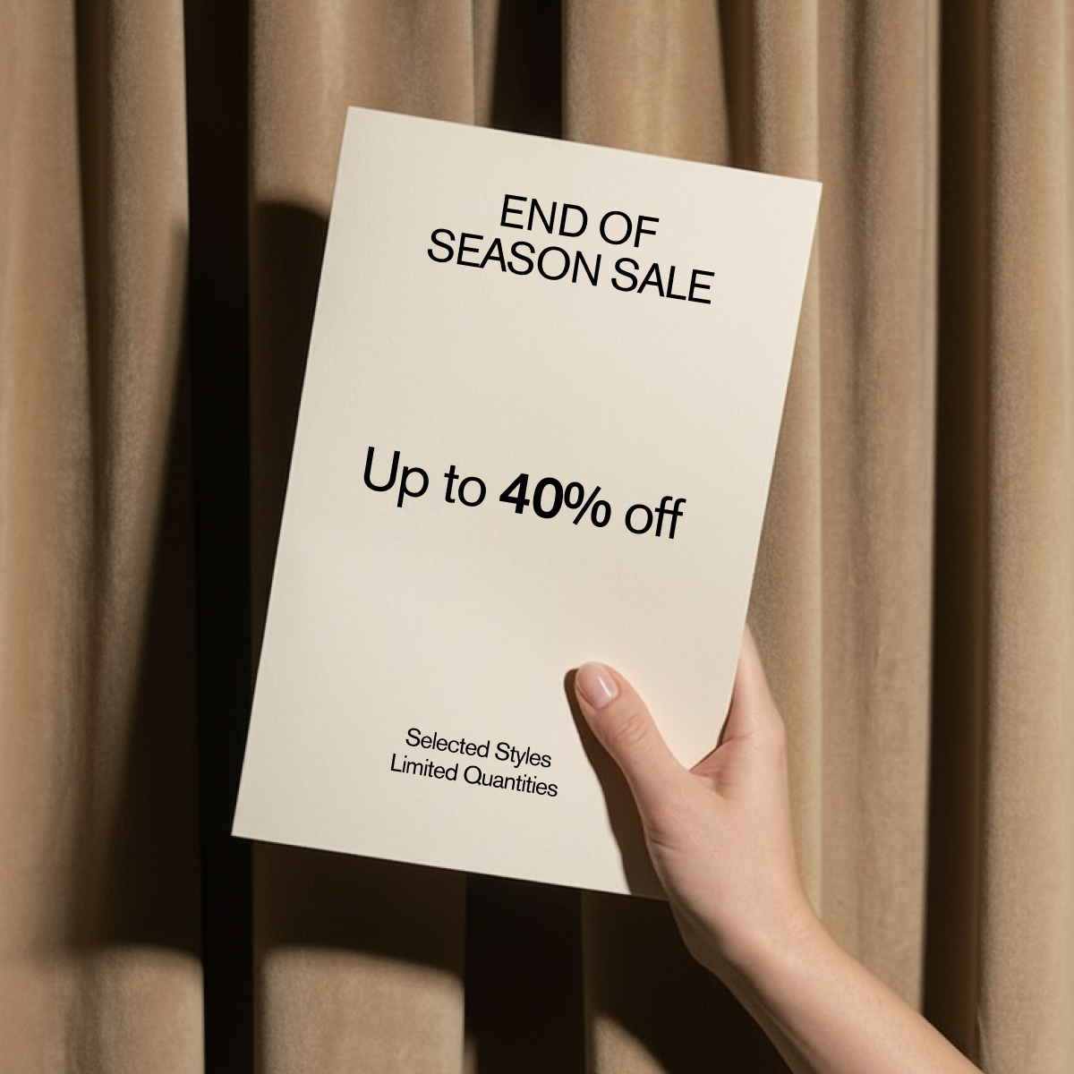 Shop Sale