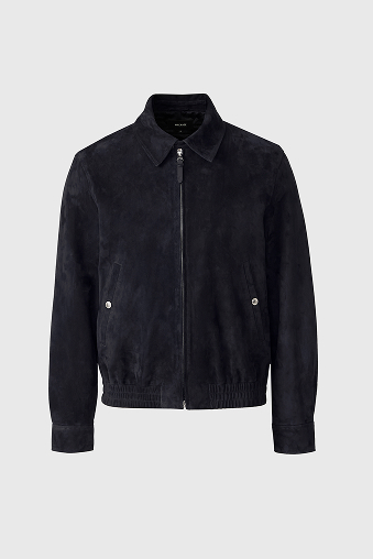 GIOVANNI-SU Suede Bomber Jacket