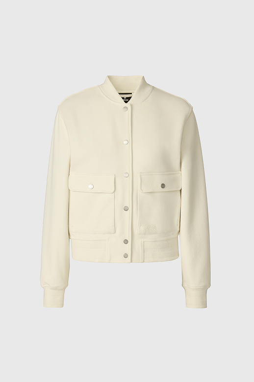 JUNIPER-K Brushed Knit Bomber Jacket