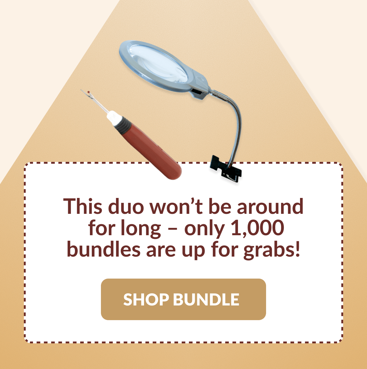 This duo won't be around for long - only 1,000 bundles are up for grabs! [SHOP BUNDLE]