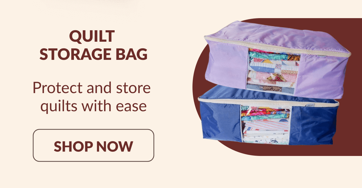 QUILT STORAGE BAG | Protect and store quilts with ease [SHOP NOW]