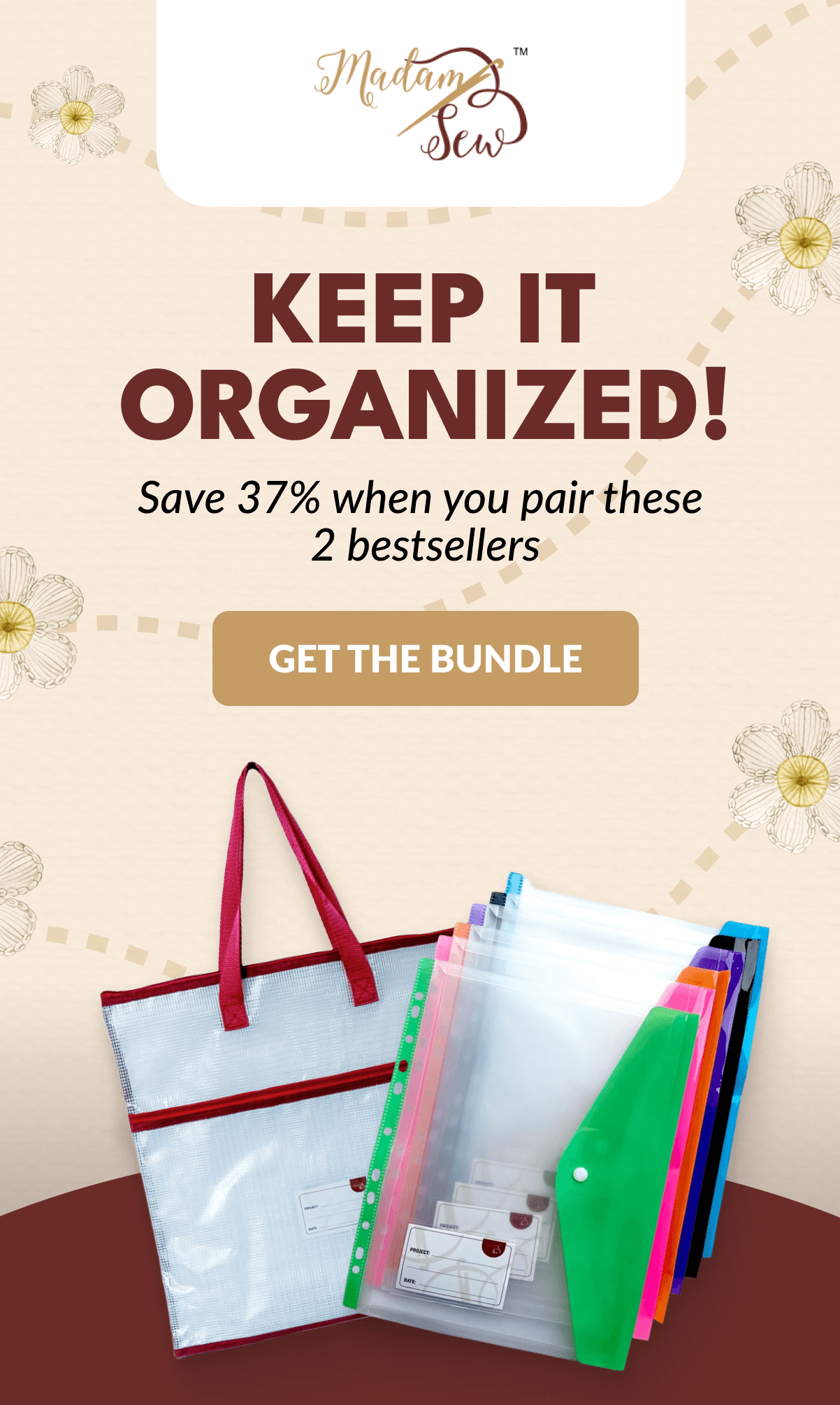 SEW LONG, CLUTTER | SAVE 37% when you pair these 2 bestsellers [GET THE BUNDLE]