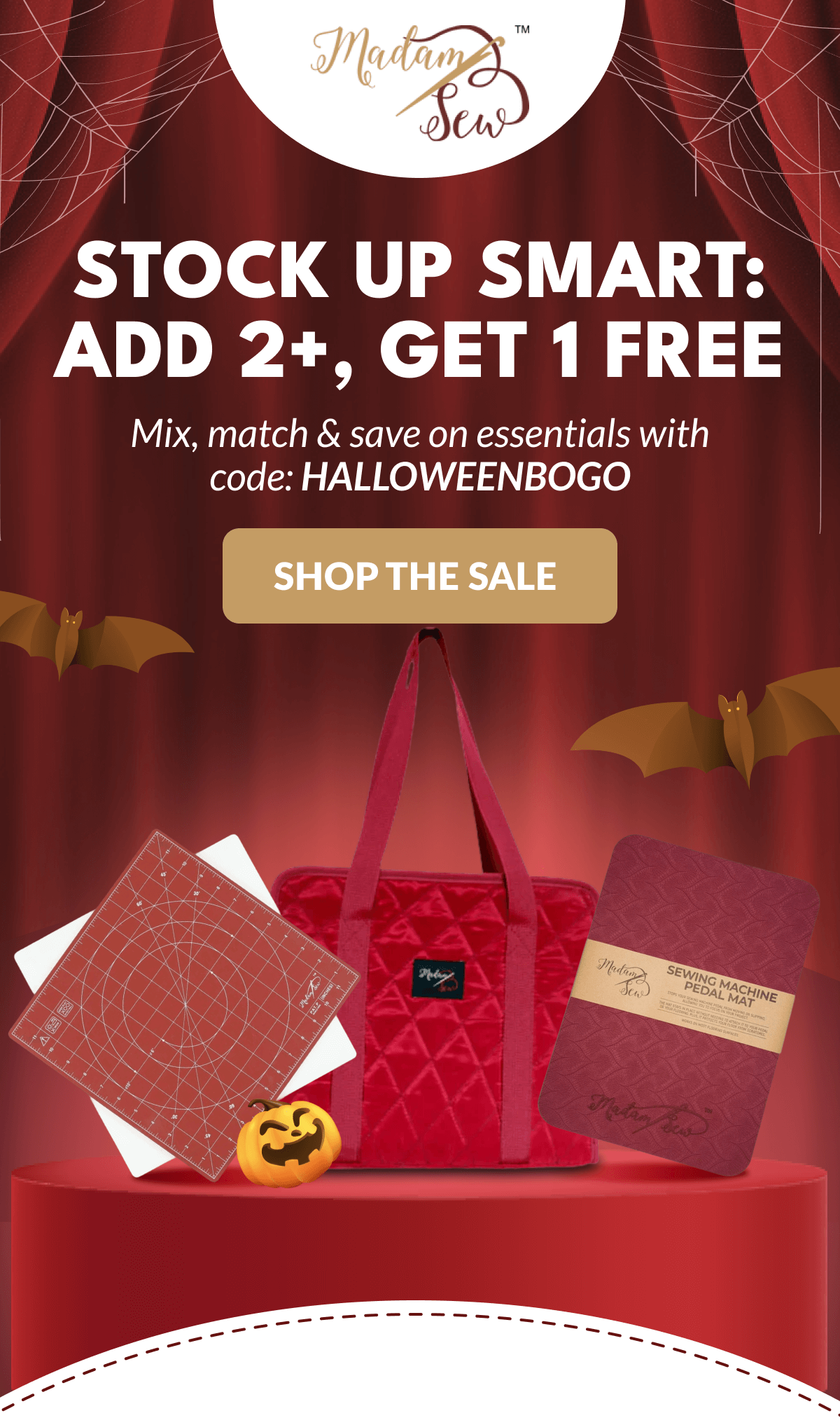 STOCK UP SMART: ADD 2+, GET 1 FREE | Mix, match & save on essentials with code: HALLOWEENBOGO [SHOP THE SALE]