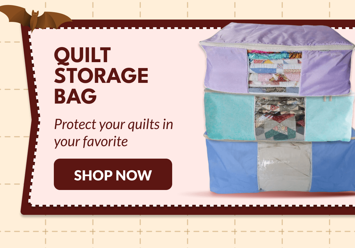 QUILT STORAGE BAG | Protect your quilts in your favorite [SHOP NOW]