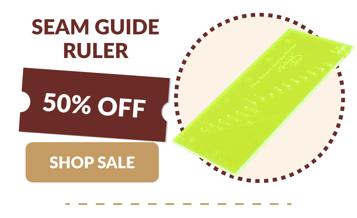 SEAM GUIDE RULER 50% OFF [SHOP SALE]