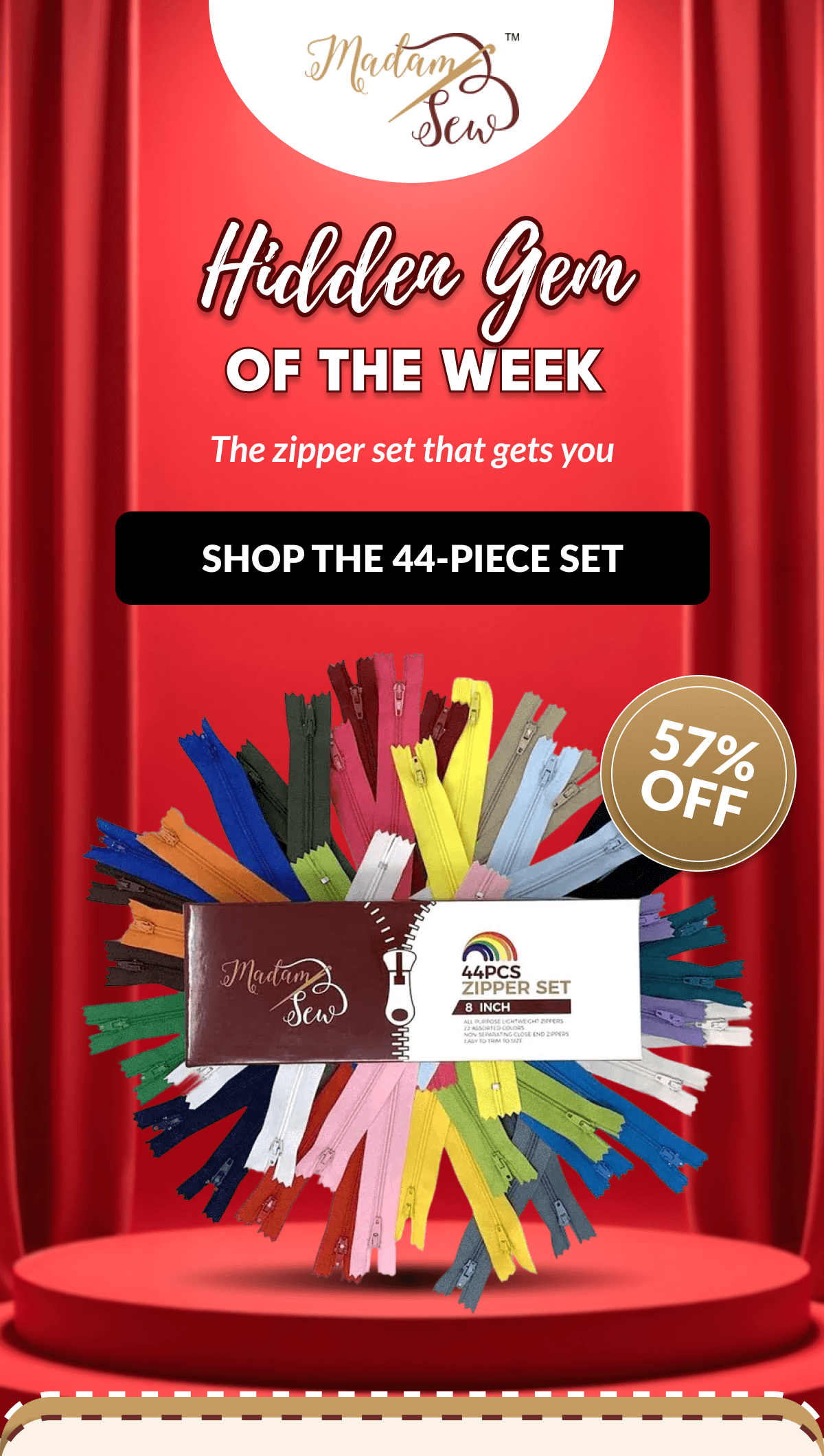 Hidden Gem OF THE WEEK | The zipper set that gets you [SHOP THE 44-PIECE SET]