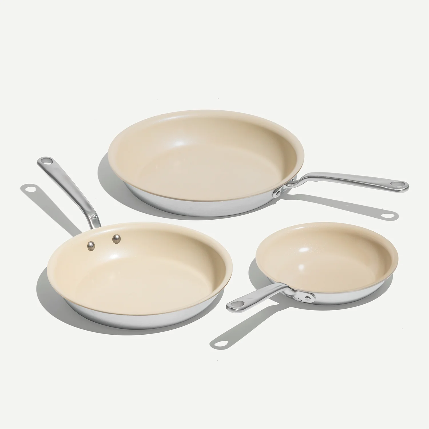 Image of CeramiClad™ Non Stick Frying Pan | 3-Piece Set