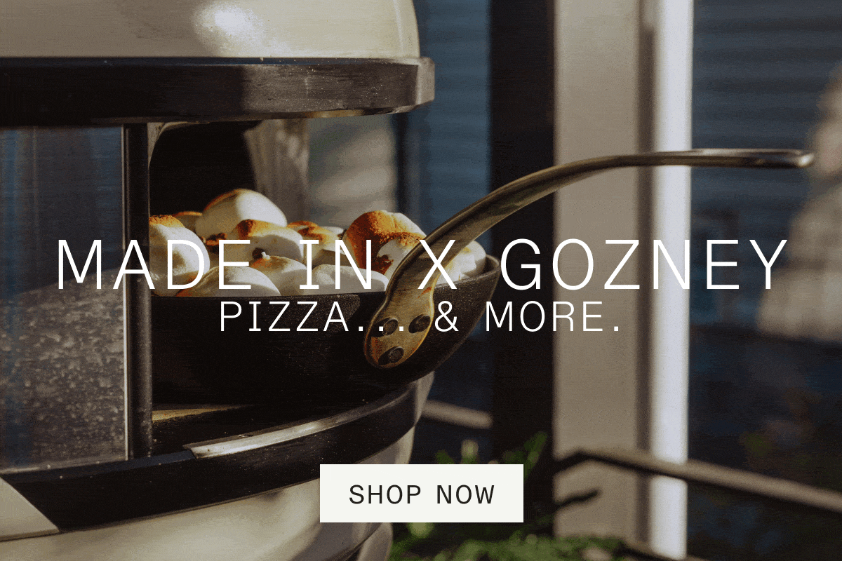 Made In x Gozney. Pizza, & more.