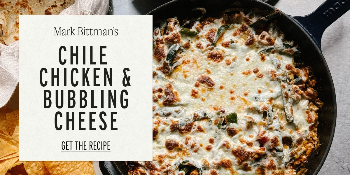 Mark Bittman's Beef Chili. Get the recipe.