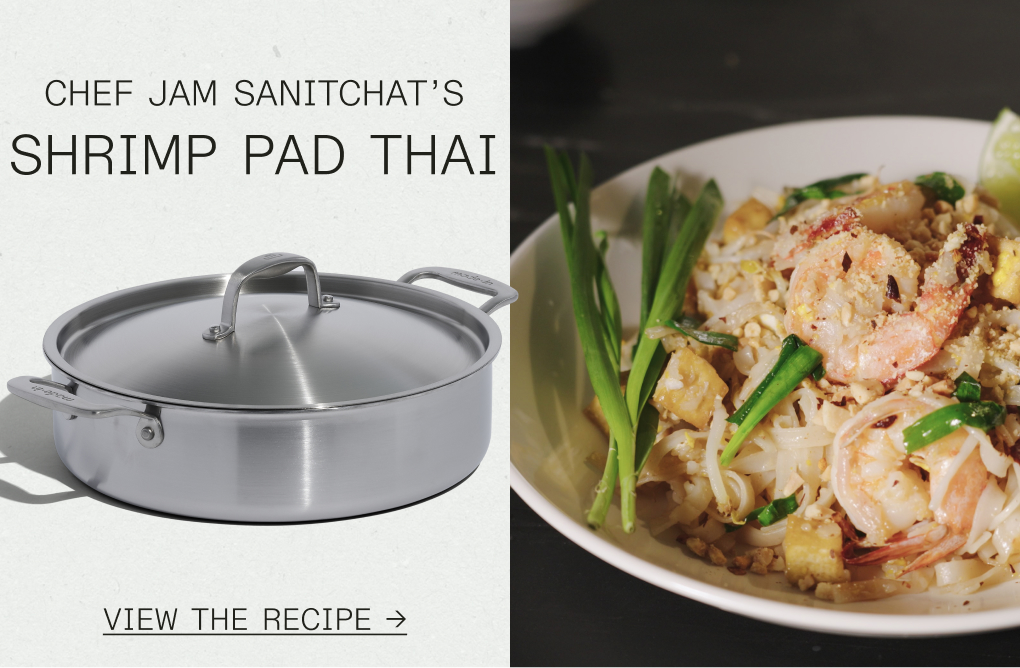 Chef Jam Sanitchat's Shrimp Pad Thai