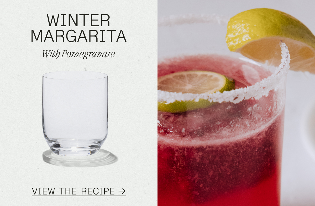 Winter Margarita with Pomegranate