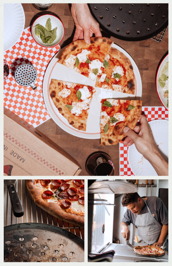 Enjoy pizza night with Made In!