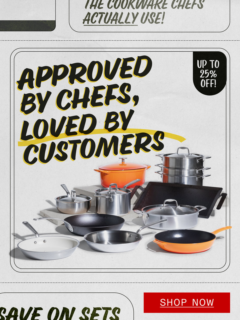 Approved by Chefs, Loved by Customers