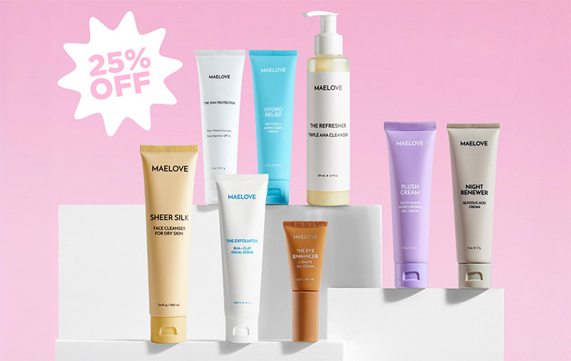 Maelove labor day 25% off sale