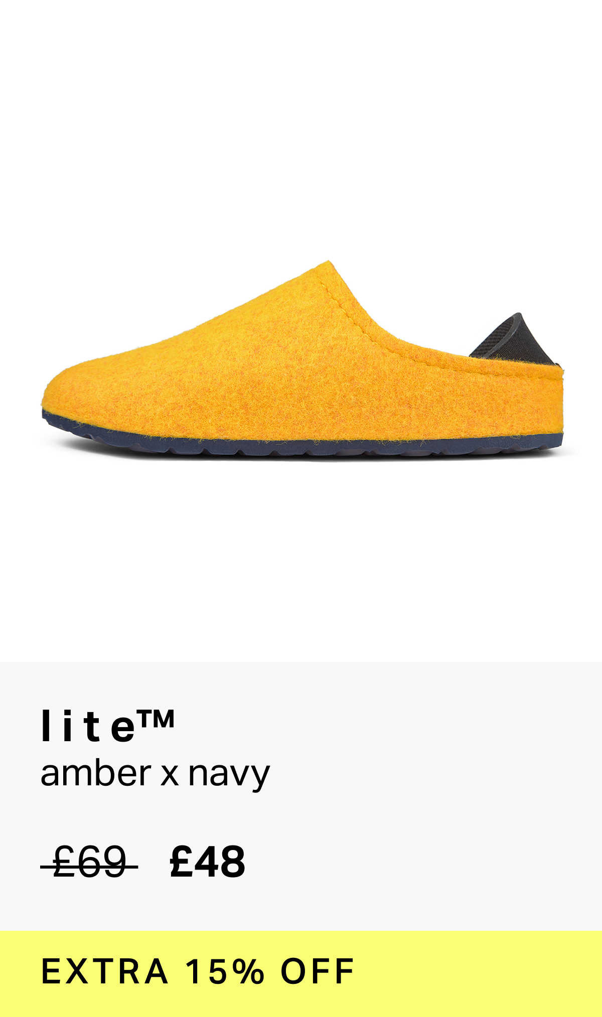 l i t e™ amber x navy