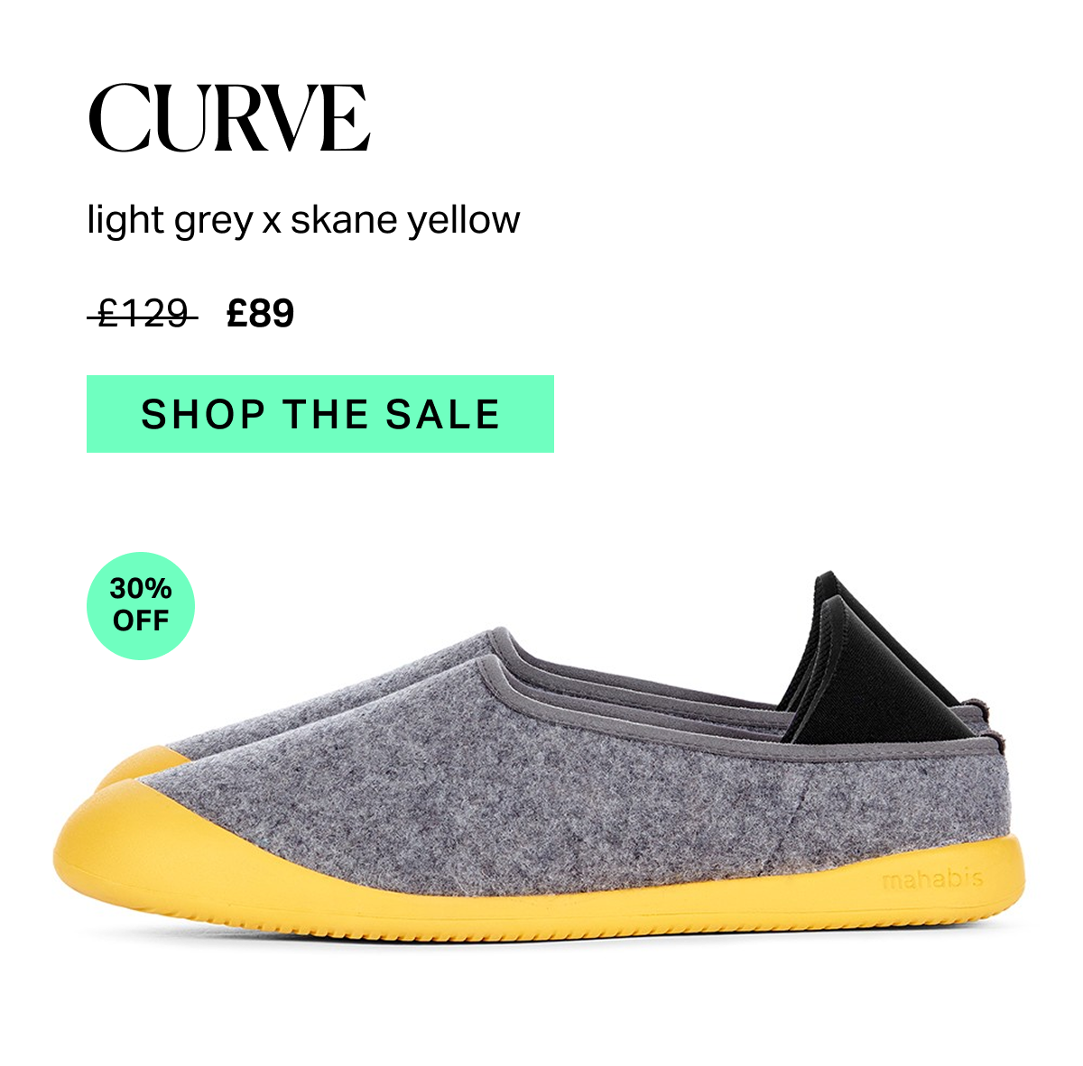 curve in light grey x skane yellow ﻿