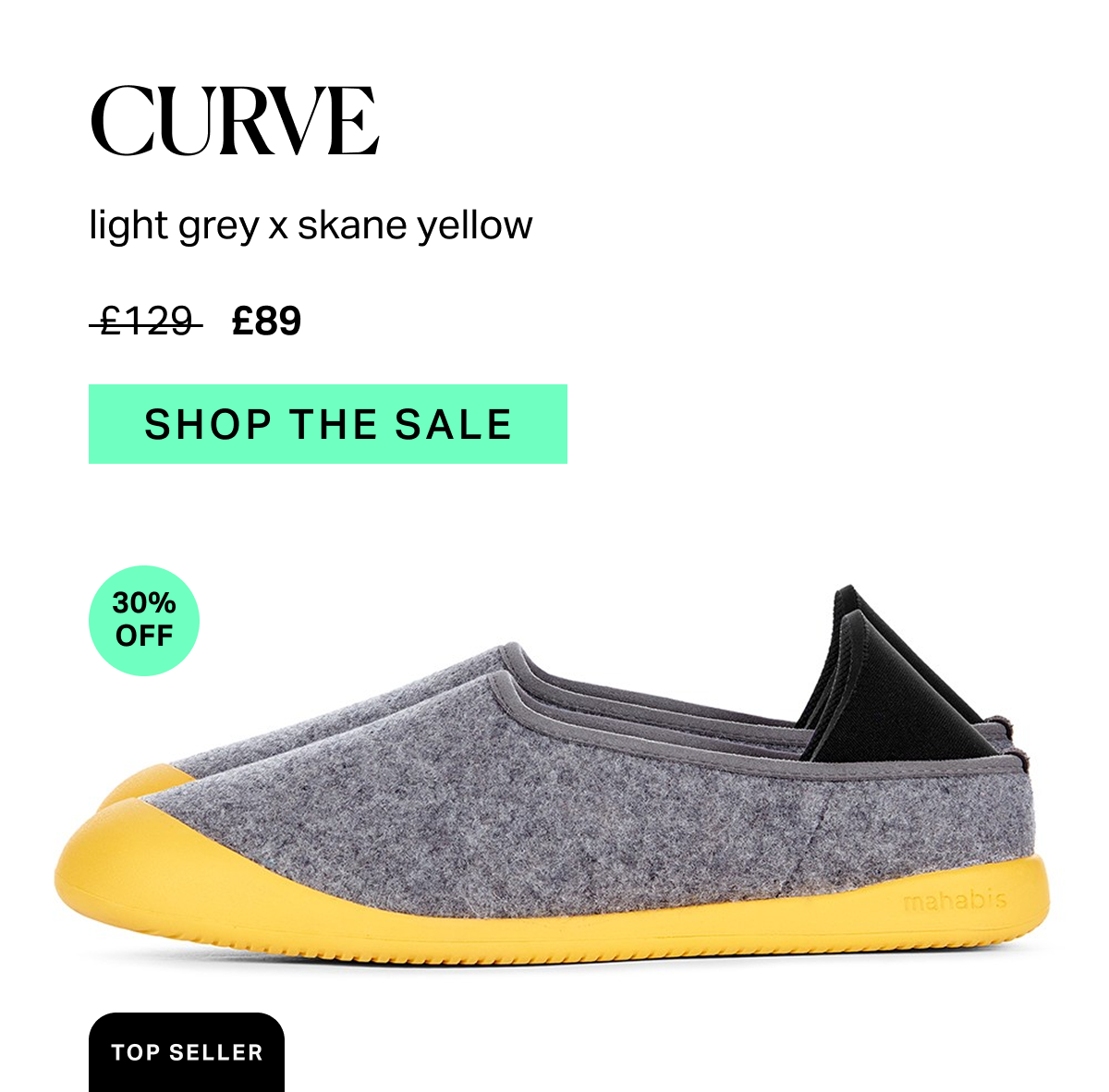 curve in light grey x skane yellow