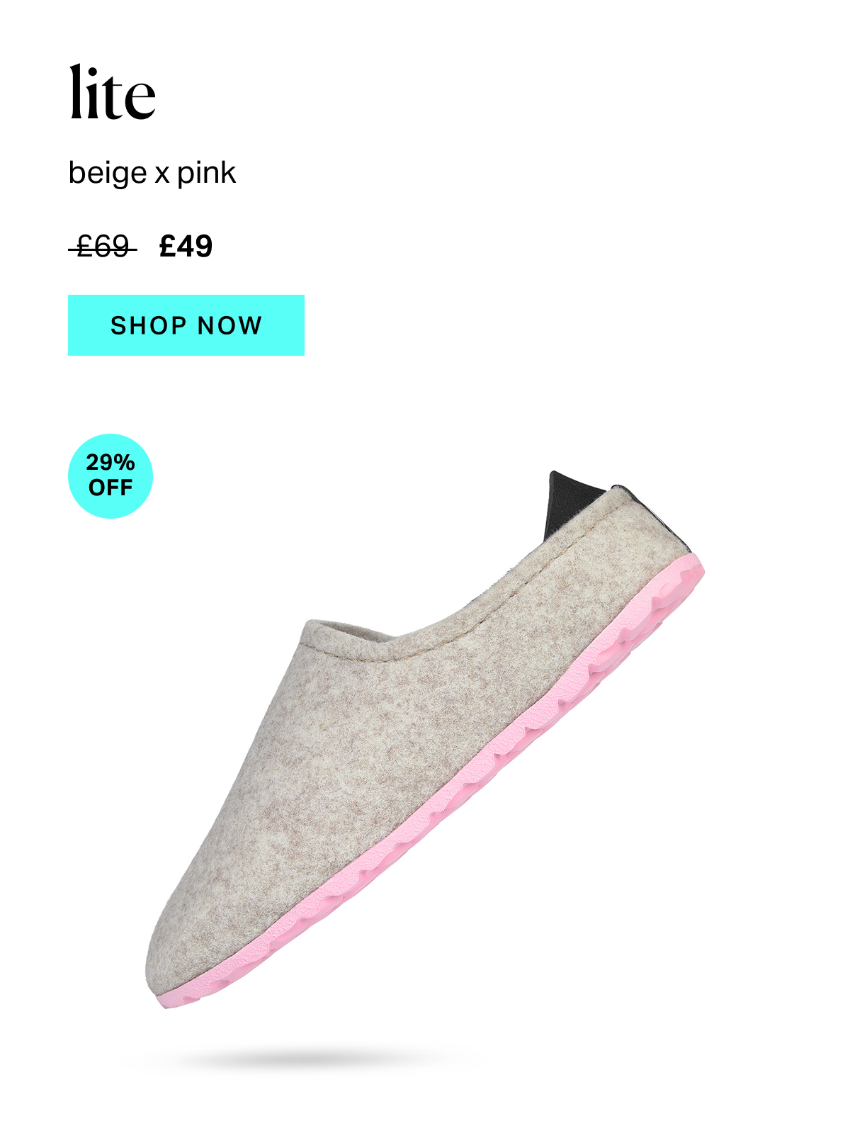lite beige x pink