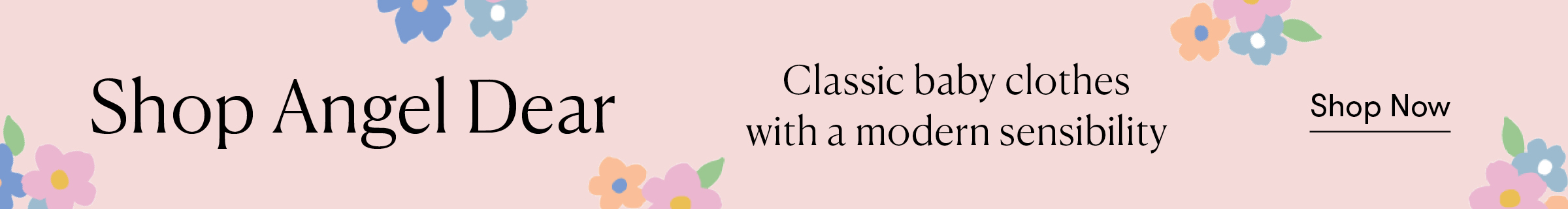 Shop Angel Dear - Classic baby clothes with a modern sensibility