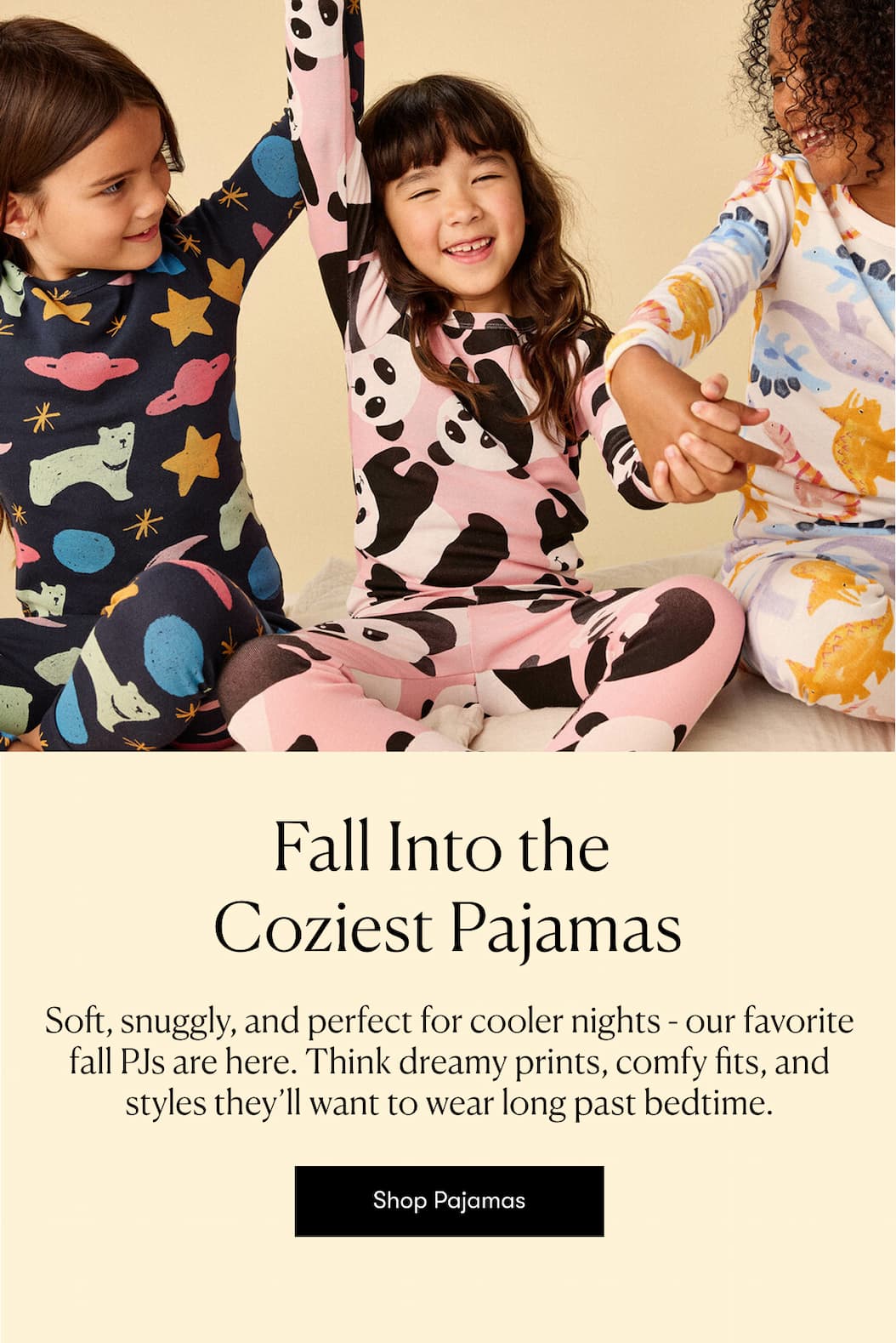 Soft, snuggly, and perfect for cooler nights - our favorite fall PJs are here. 