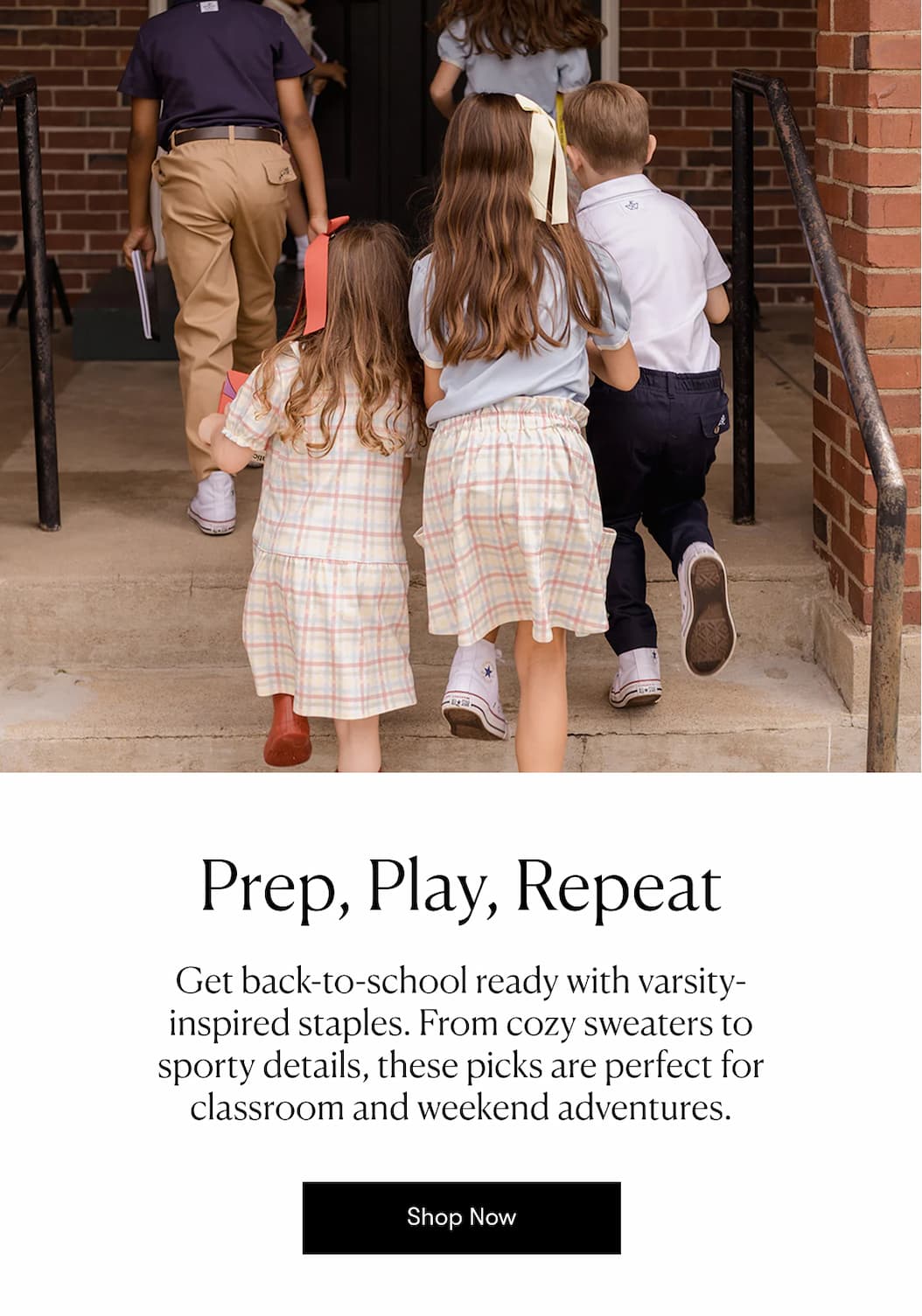 Get back-to-school ready with varsity-inspired staples.