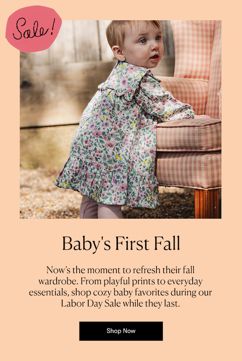Shop Baby's First Fall On Sale
