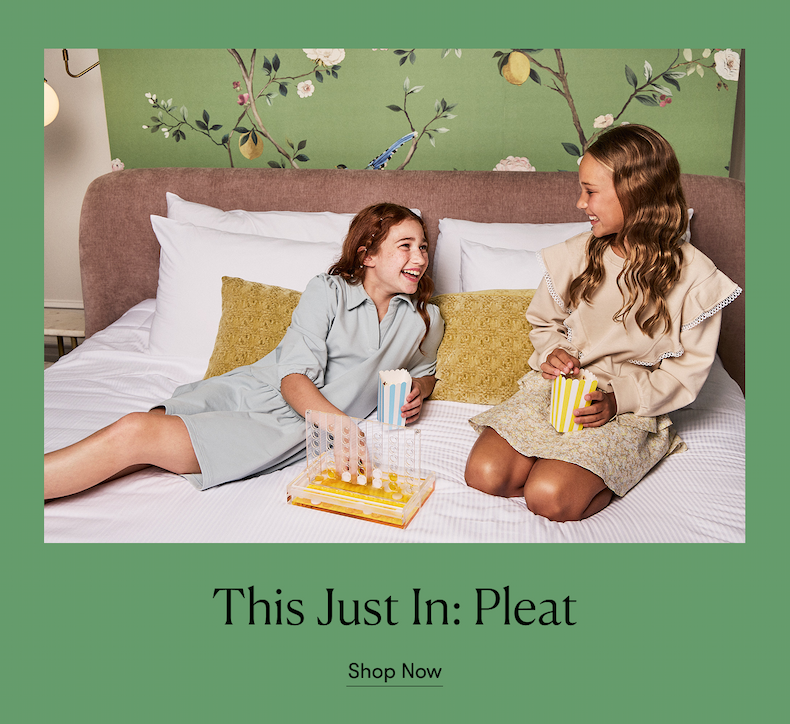 This Just In: Pleat
