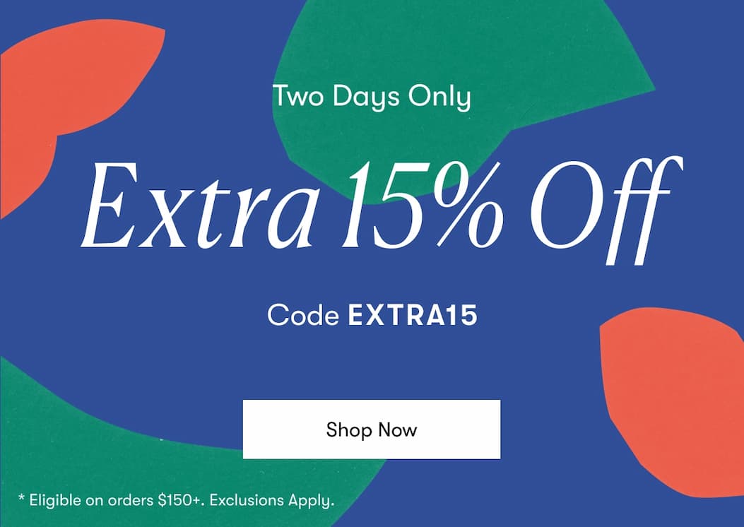 Extra 15% Off 
