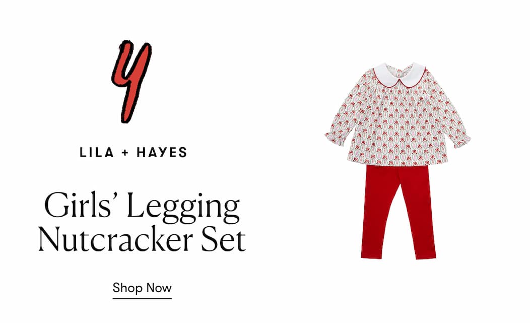 Morgan Set Girls' Legging Set, Nutcracker Ballet