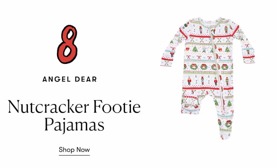 2 Way Zipper Footie, Nutcracker Fair Isle