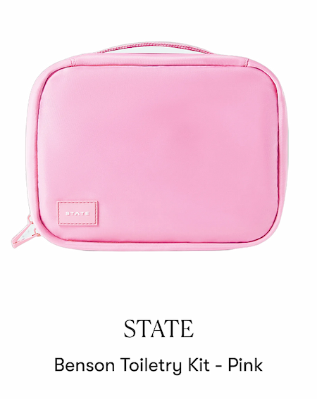 Benson Toiletry Kit - Pink
