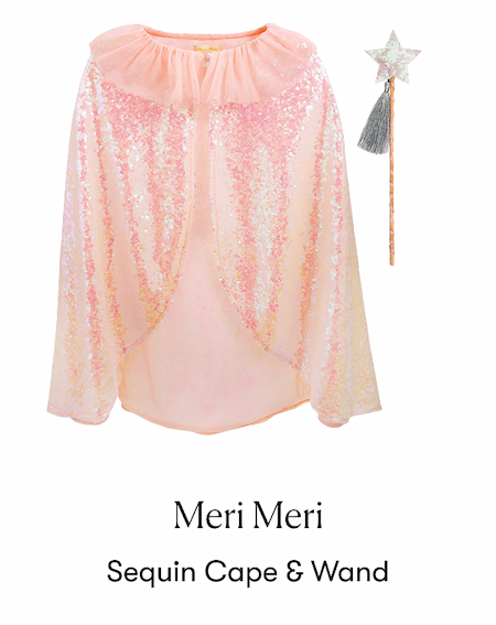 Sequin Cape & Wand