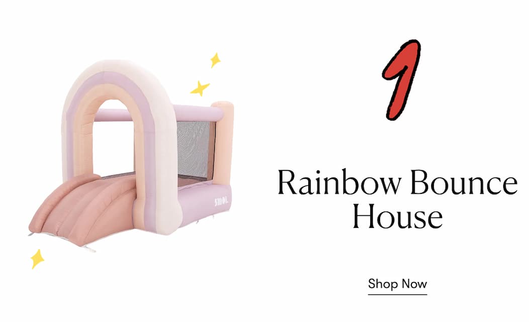 Rainbow Bounce House