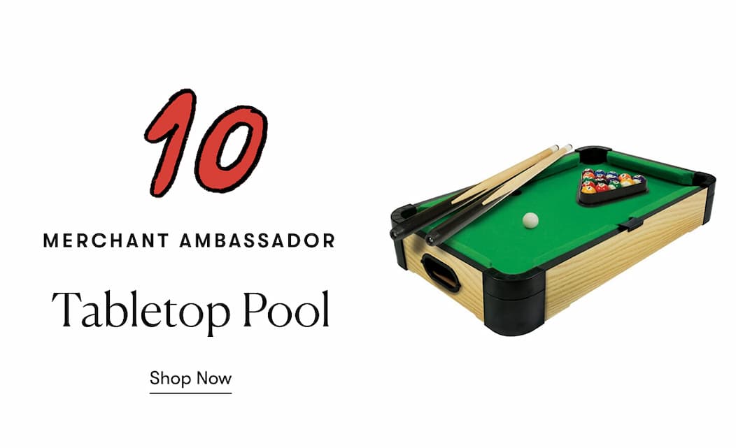 Tabletop Pool