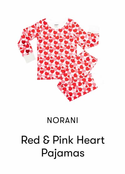 Red & Pink Heart Pajamas