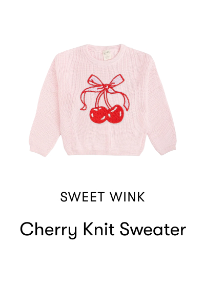 Cherry Knit Sweater