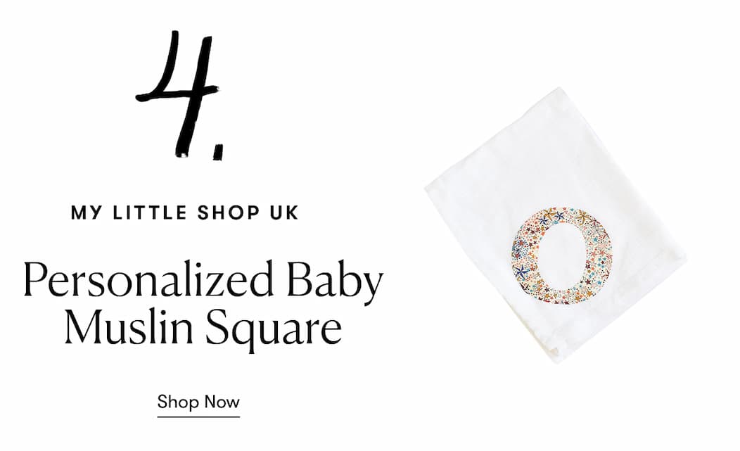Personalized Baby Muslin Square