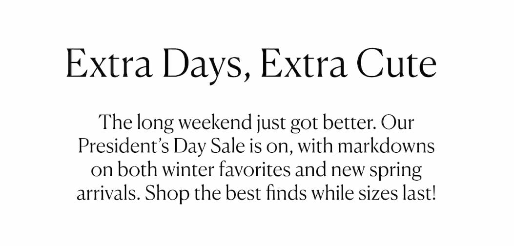 Extra Days, Extra Cute