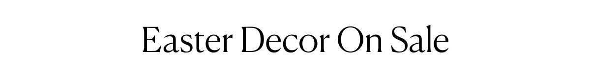 Easter Decor On Sale