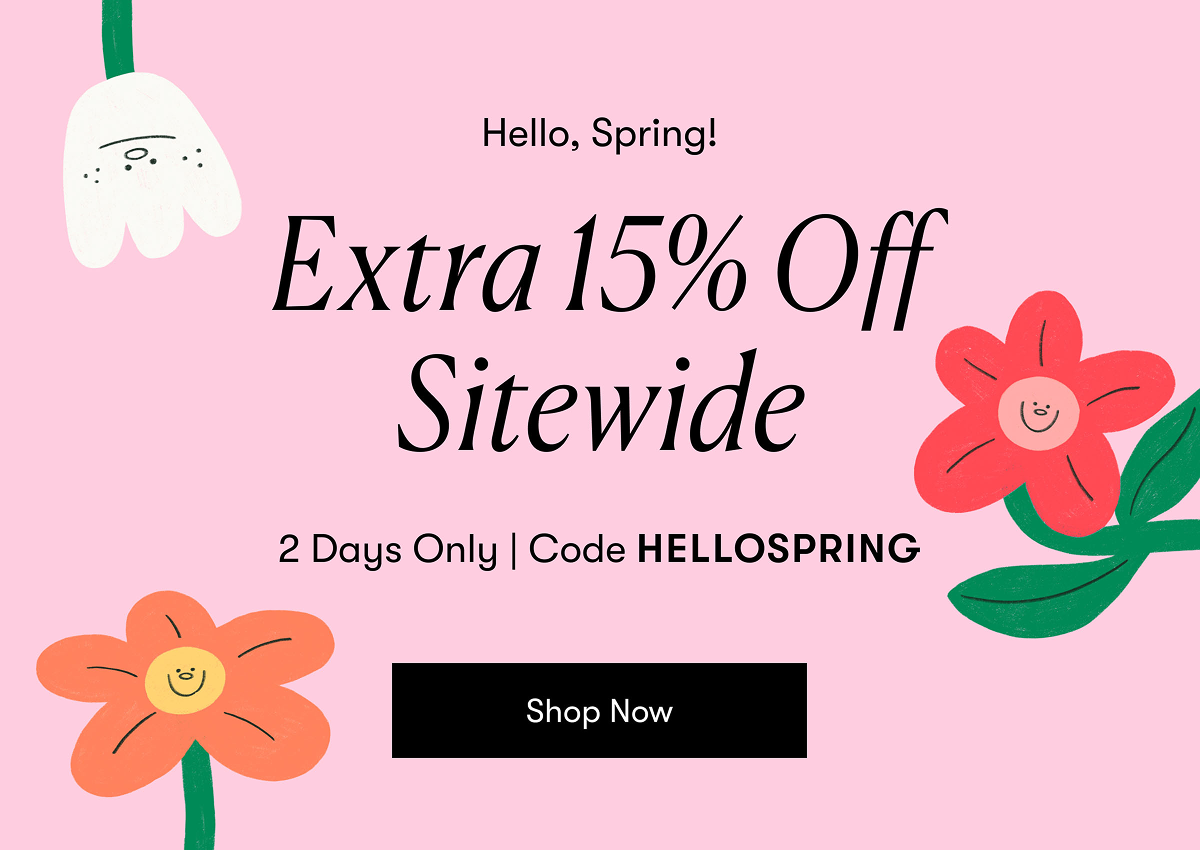 Spring Sitewide Sale