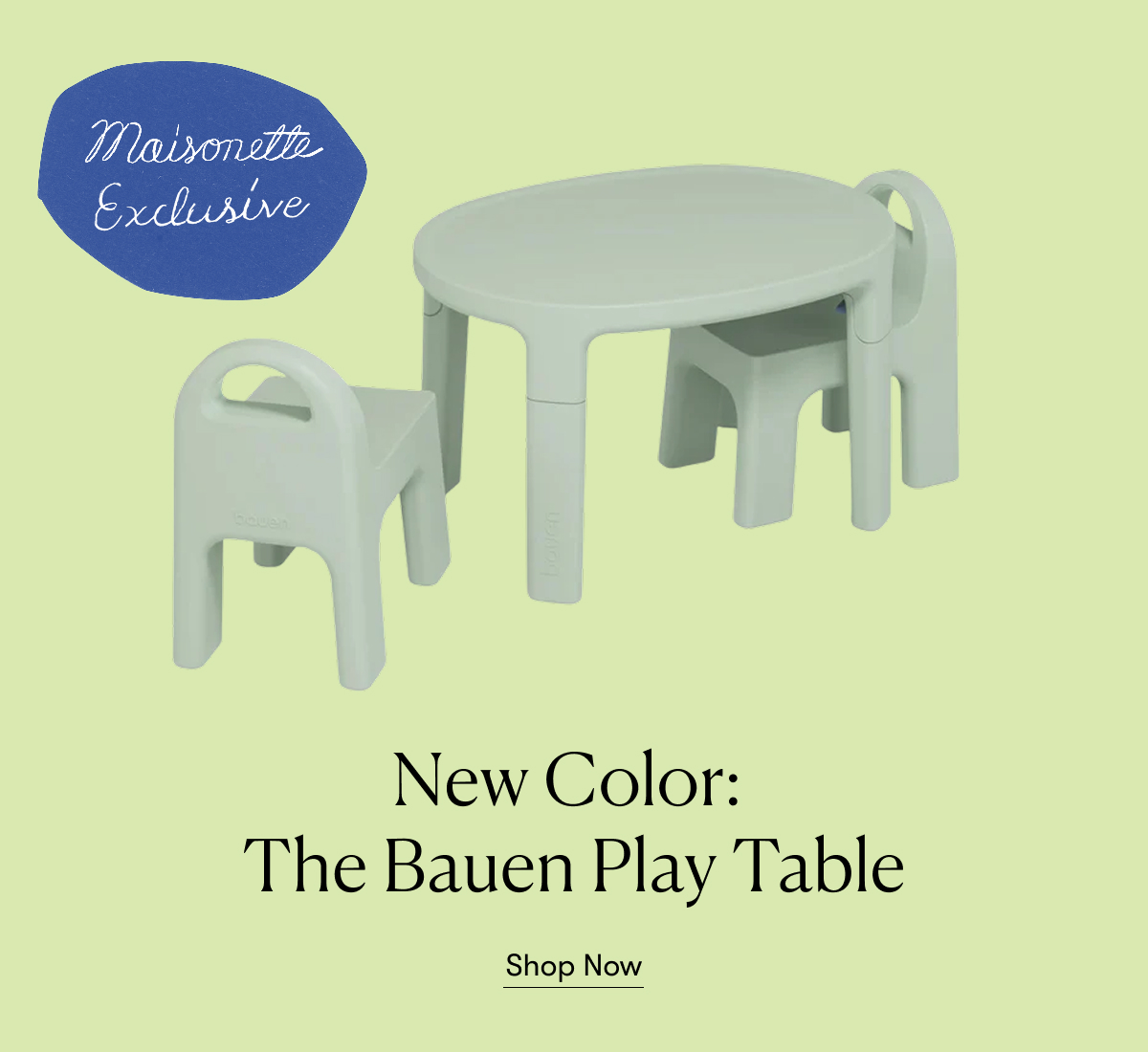 New Color: The Bauen Play Table
