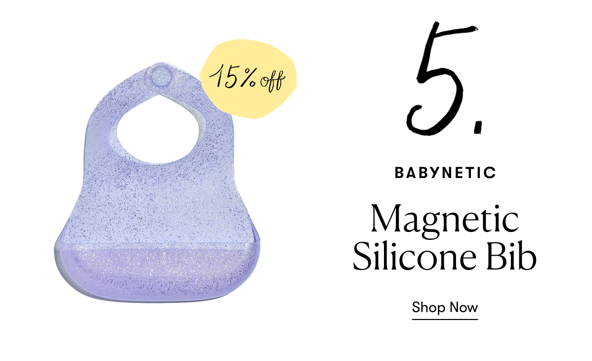 Babynetic - Magnetic Silicone Bib (15% off)