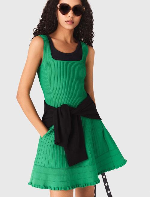 Knit skater dress