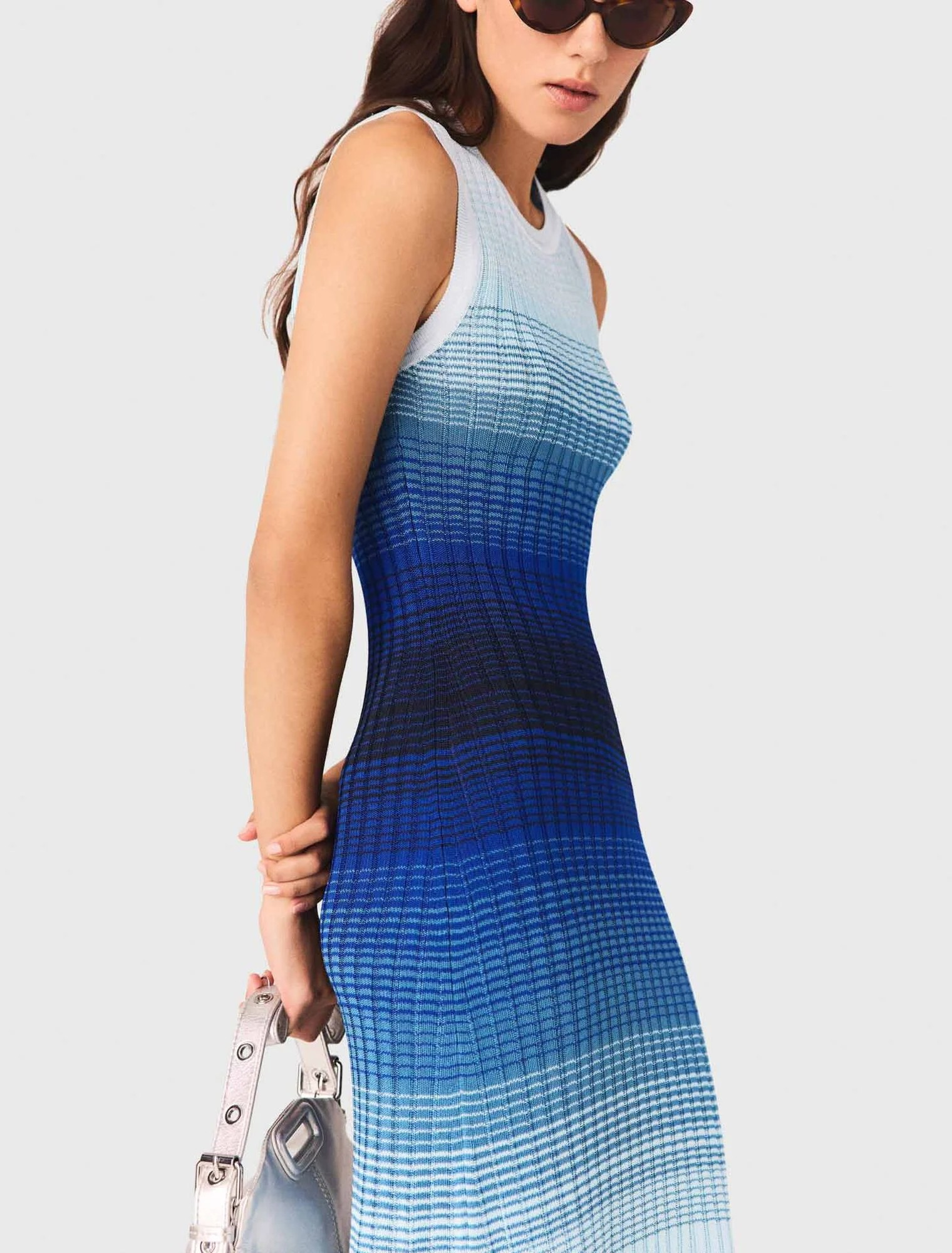 Long backless dress