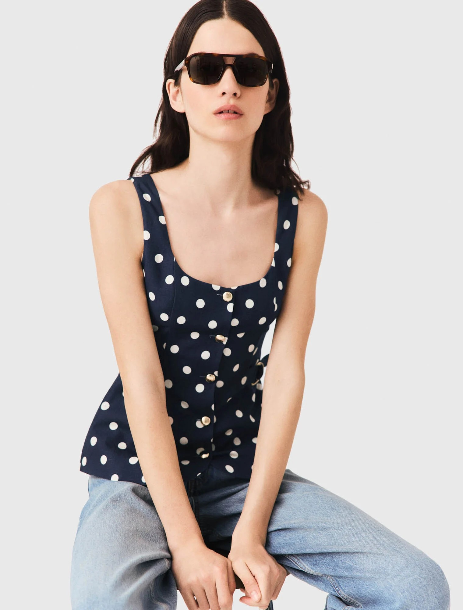 Denim shirt