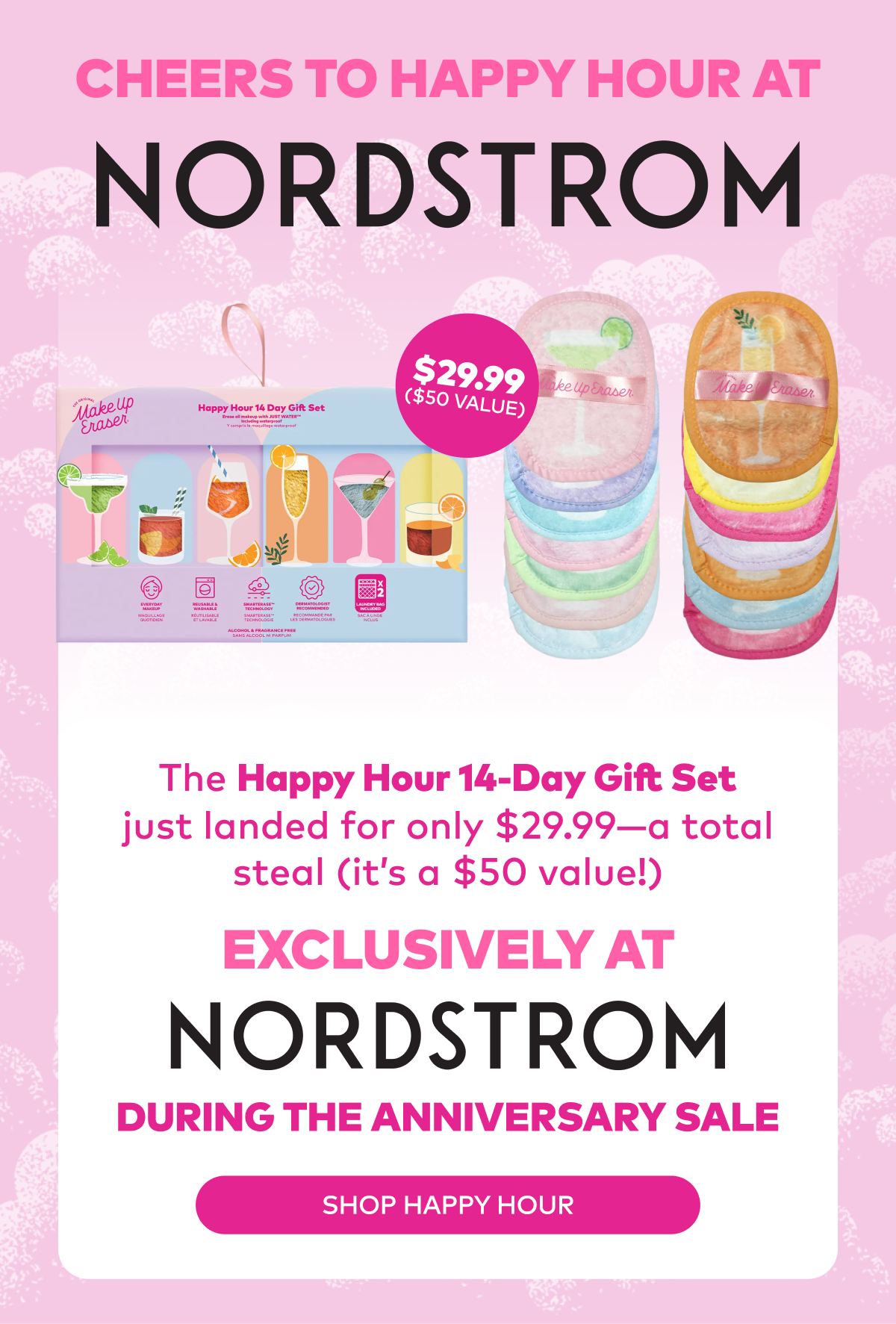 Happy hour at Nordstrom